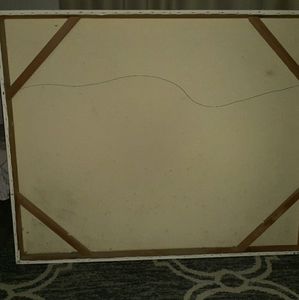 Art portrait frame and picture